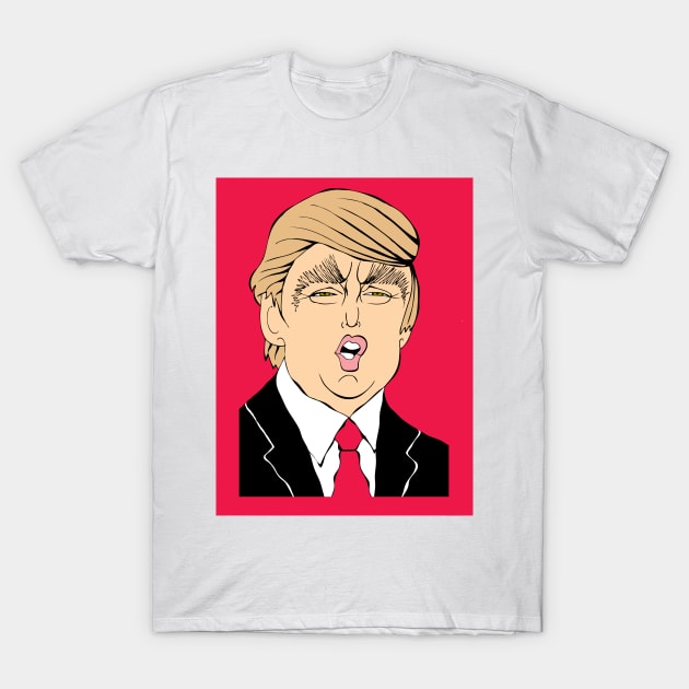 DONALD TRUMP T-Shirt by cartoonistguy